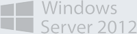 Windows Server 2012 BW logo